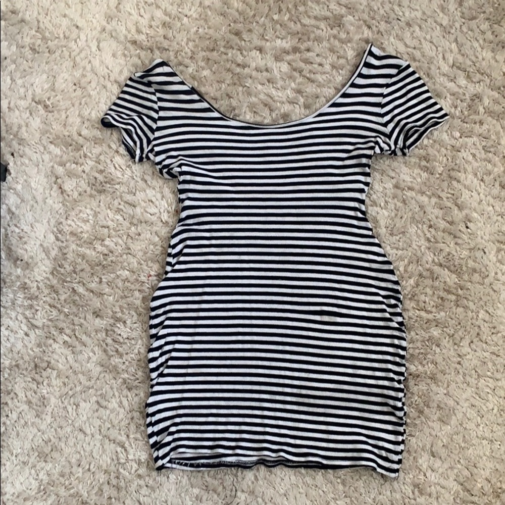 Striped Tight Dress